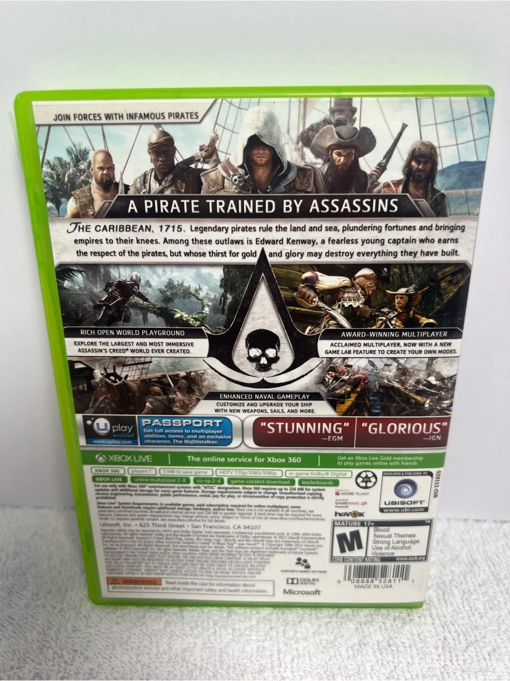 Microsoft Xbox 360 Assassin's Creed IV: Black Flag Complete CIB
